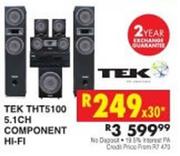 TEK THT5100 5.1CH Component Hi-Fi