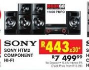 Sony HTM2 Component Hi-Fi
