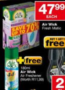 Air Wick Fresh Matic-Each
