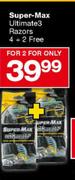Super Max Ultimate Razors-2