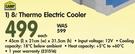 Camp Master 8ltr Thermo Electric Cooler Each