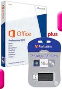 Microsoft Office Professional+ 16GB USB Flash Drive-Per Bundle