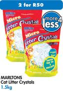 Marltons Cat Litter Crystals-2x1.5Kg