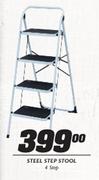 Steel Step Stool-4 Step
