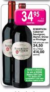 Robertson Cabernet Sauvignon,Shiraz,Merlot or Pinotage-12x750ml