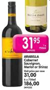 Arabella Cabernet Sauvignon,Merlot Or Shiraz-6x750ml