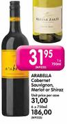Arabella Cabernet Sauvignon,Merlot Or Shiraz-750ml