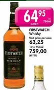 Firstwatch Whisky-750ml