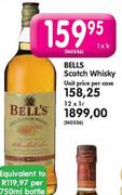 Bells Scotch Whisky-1ltr