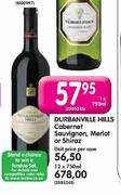 Durbanville Hills Cabernet Sauvignon,Shiraz Or Merlot-750ml