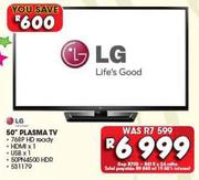 LG 50" Plasma TV 50PN4500 HDR