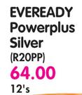 Eveready Powerplus Silver(R20PP)-12's