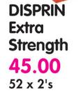 Disprin Extra Strength-52x2's