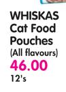 Whiskas Cat Food Pouches(All Flavours)-12's