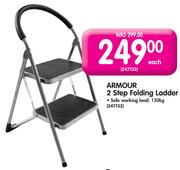 Armour 2 Step Folding Ladder