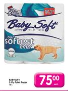 Babysoft 2-Ply Toilet Paper-18's