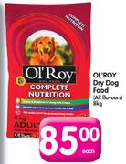 Ol'Roy Dry Dog Food (All Flavours)-8kg