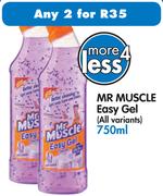 Mr Muscle Easy Gel(All Variants)-2x750ml