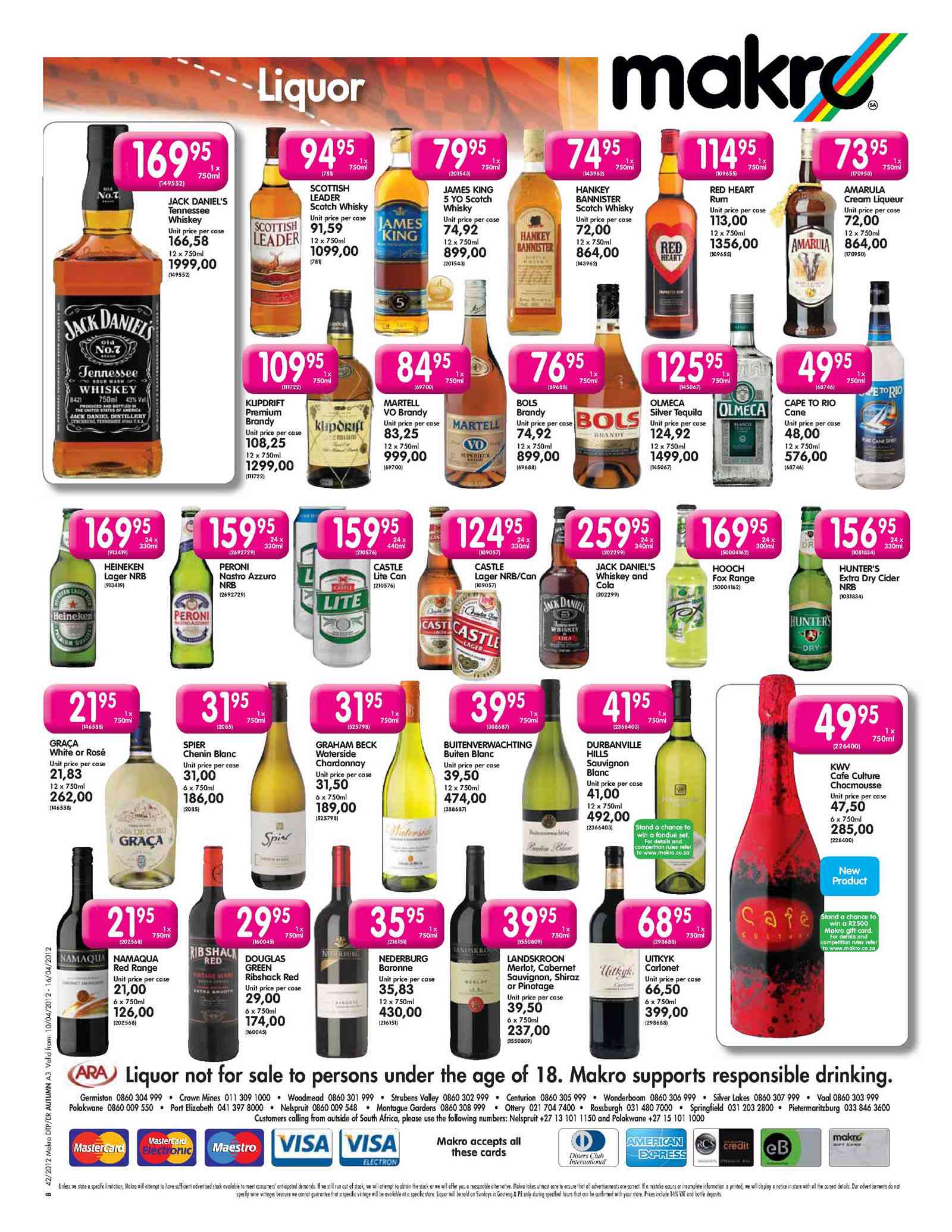 Special Red Heart RumUnit Price Per Case — www.guzzle.co.za