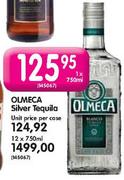 Olmeca Silver Tequila-12 x 750ml