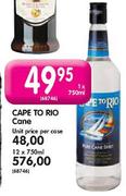 Cape To Rio Cane-1 x 750ml