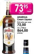 Amarula Cream Liqueur-1 x 750ml 