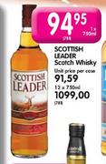 Scottish Leader Scotch Whisky-1 x 750ml