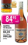 Martel Vo Brandy-12 x 750ml