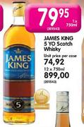 James King 5 Yo Scotch Whisky-1 x 750ml