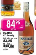 Martel Vo Brandy-1 x 750ml