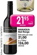 Namaqua Red Range-1 x 750ml
