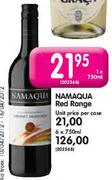 Namaqua Red Range-Unit Price Per Case