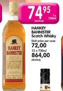 Hankey Bannister Scotch Whisky-12 x 750ml