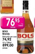 Bols Brandy-Unit Price Per Case