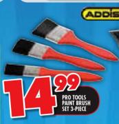 Addis Pro Tools Paint Brush Set-3 Piece
