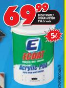 Addis Ecoat White/Cream Acrylic PVA-5Ltr