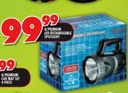 Q Premium LED Rechargeable Spotlight