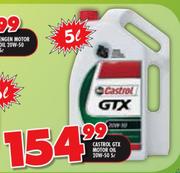 Castrol GTX Motor Oil 20W-50-5Ltr