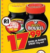 Bovril Or Marmite Spread-125g Each