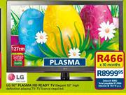 LG 50" Plasma HD Ready TV