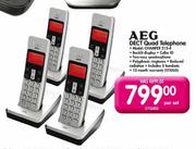 AEG Dect Quad Telephone Per Set 