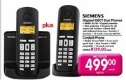 Siemens Gigaset Dect Duo Phones Each