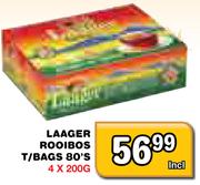 Laager Rooibos T/Bags 80's -4 x 200g
