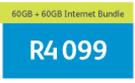 Huawei B593 LTE Router-60GB+60GB Internet Bundle