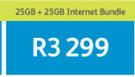 Huawei B593 LTE Router-25GB+25GB Internet Bundle