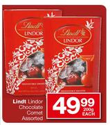 Lindt Lindor Chocolate Cornet-200gm
