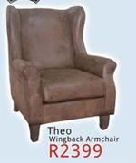 Theo Wingback Armchair