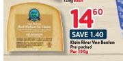 Kiein River Van Boulan Pre-Packed Per-100g