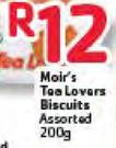 Moir's Tea Lovers Biscuits Assorted-200g