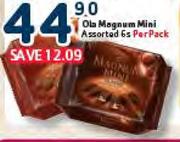 Ola Magnum Mini Assorted-6s Per Pack